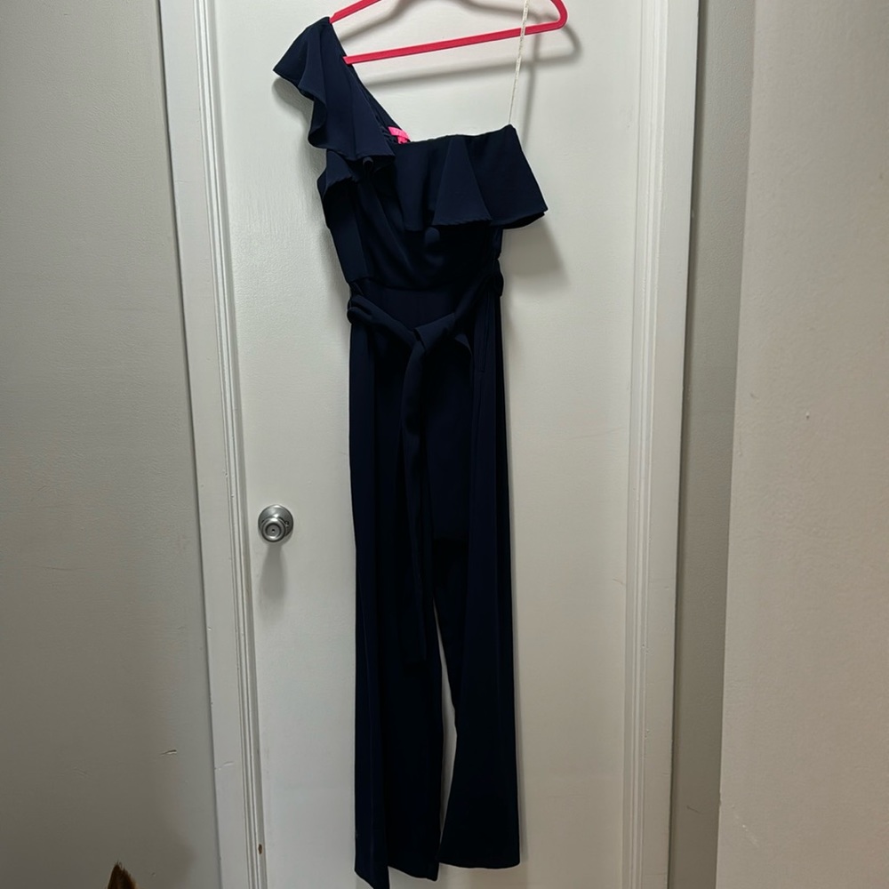 Lilly Pulitzer Lyra one shoulder jumpsuit